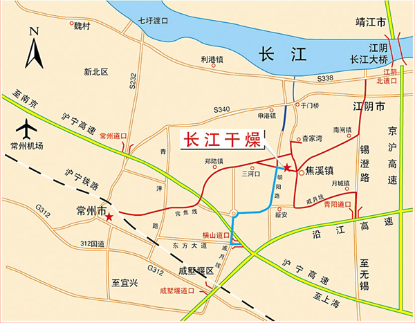 點(diǎn)擊進(jìn)入長江干燥的百度地圖